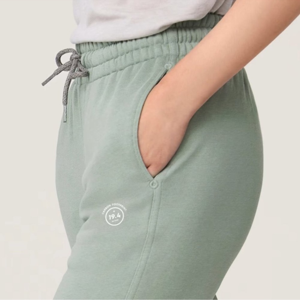 Allbirds R&R sweatpants in hazy pine- organic cotton and hemp - Picture 4 of 6